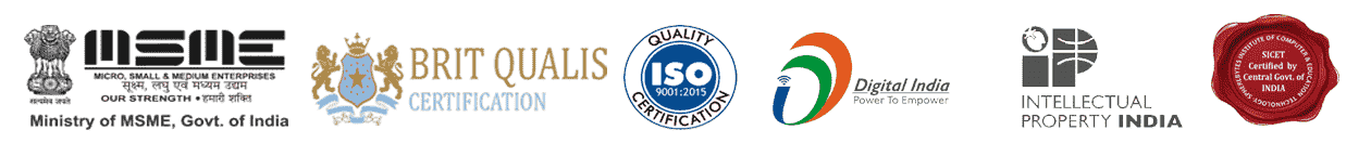 SphereBytes Institute recognized and certified by Govt of India, ISO 9001:2015, MSME, NITI Aayog, DSCI, NHRC